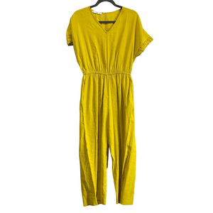 Mango Yellow Jumpsuit XS221